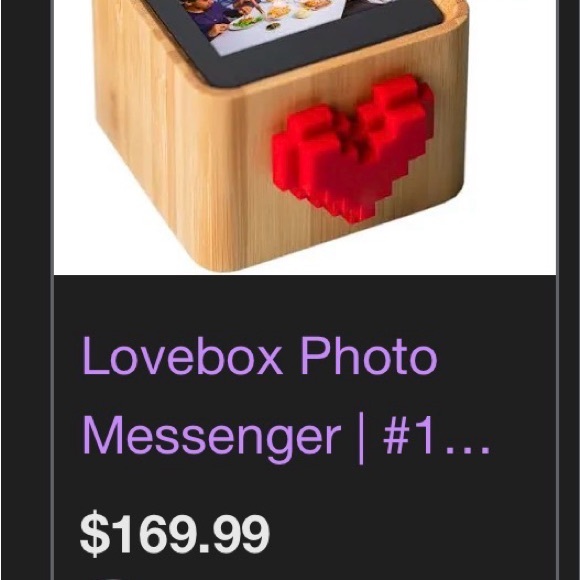 Pixel Heart Design Box - Picture 4 of 5